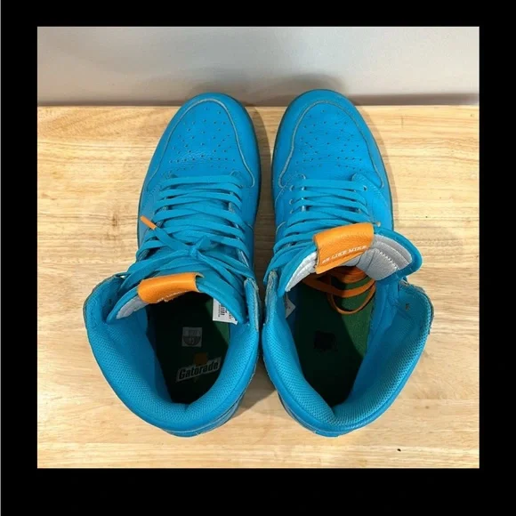 *GAVE AWAY* 2017 Air Jordan 1 Retro High OG G8RD ‘Blue Lagoon’ - Picture 4 of 9